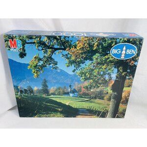 Big Ben German Village Puzzle 1000 pc. #4962-5 Vintage Sealed Milton Bradley